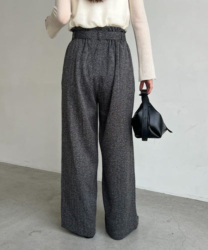 【CAPRICIEUX LE'MAGE】腰帶套裝斑點休閒褲