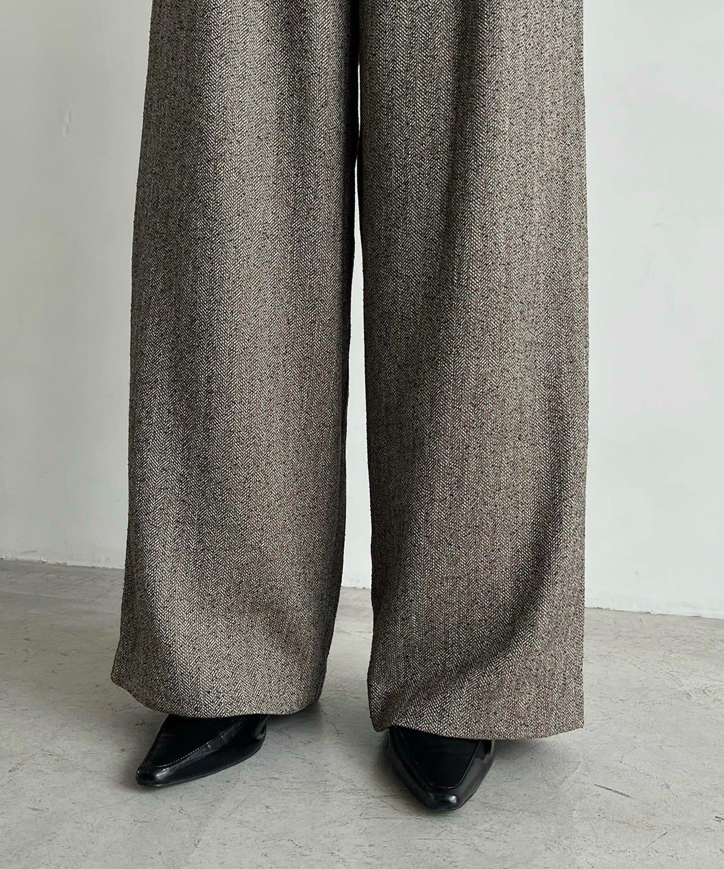 【CAPRICIEUX LE'MAGE】腰帶套裝斑點休閒褲