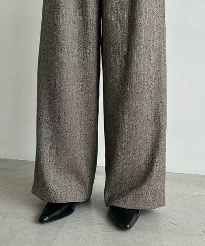 【CAPRICIEUX LE'MAGE】腰帶套裝斑點休閒褲