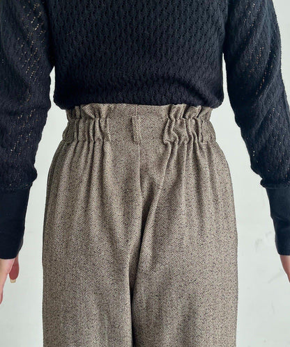 【CAPRICIEUX LE'MAGE】腰帶套裝斑點休閒褲