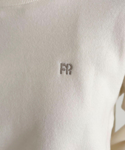 FR刺繡衛衣針織套頭衫