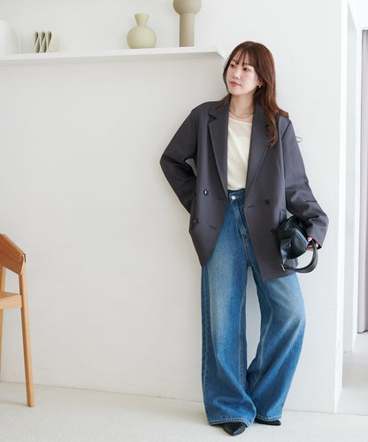 【Discoat】雙排扣西裝外套