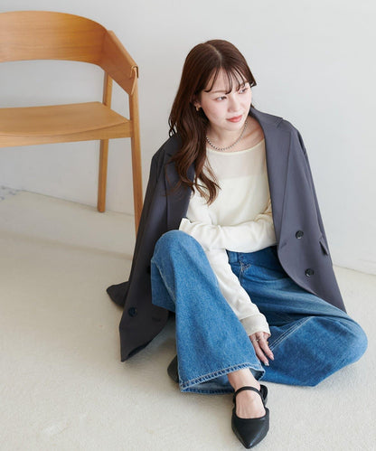 【Discoat】雙排扣西裝外套