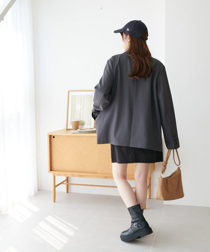 【Discoat】雙排扣西裝外套