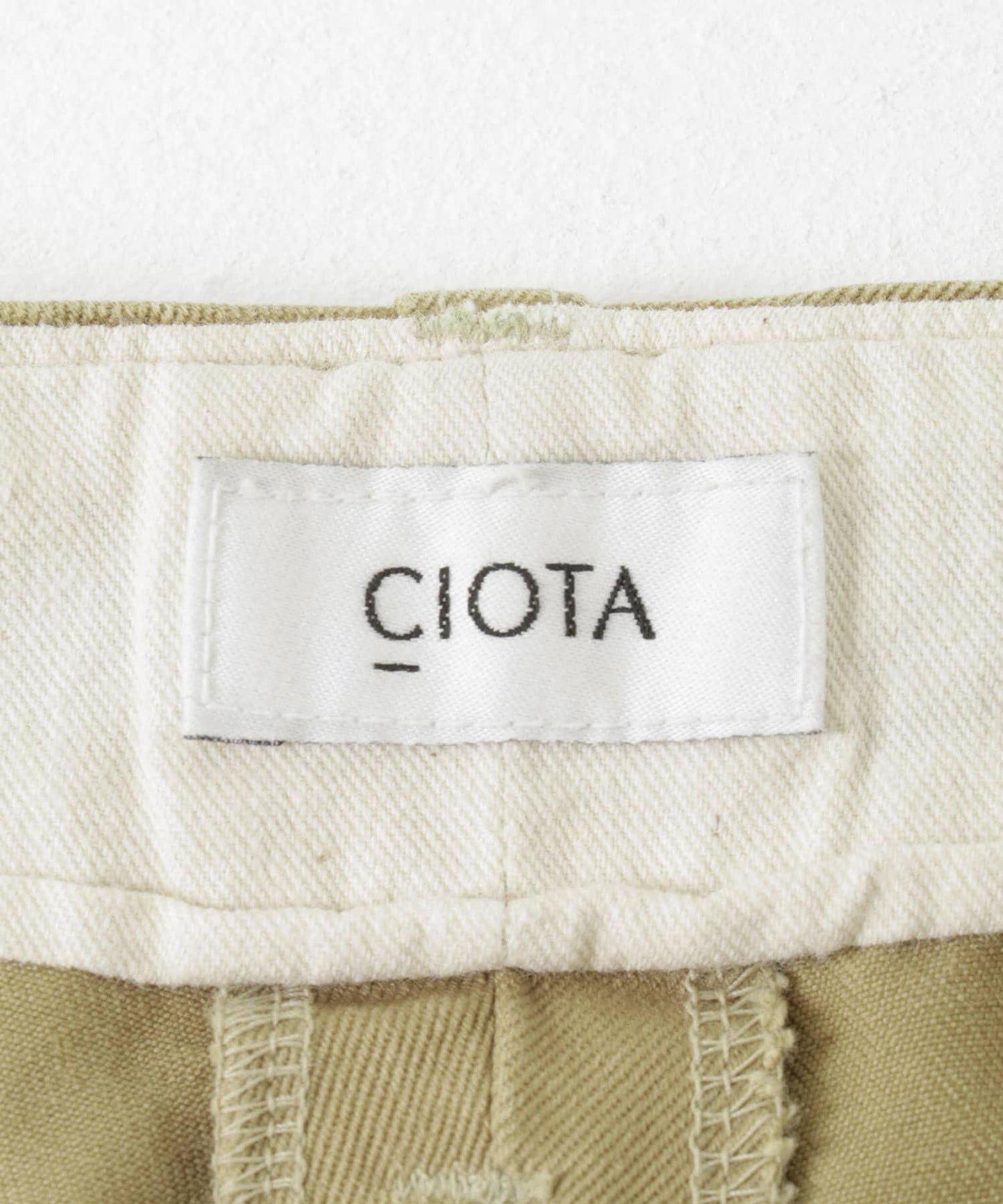 CIOTA武裝斜紋布長褲