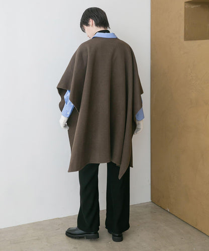 羊毛羊絨雙面披肩