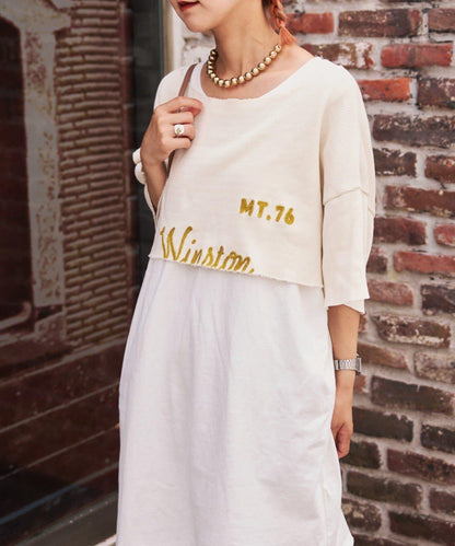 etsinta寬鬆背心套裝短款T恤