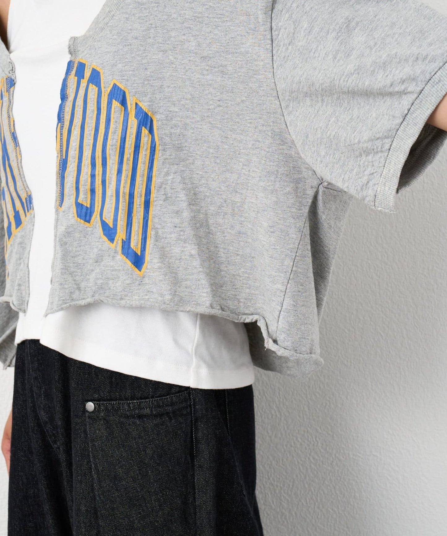 etsinta改良款一字肩五分袖T恤