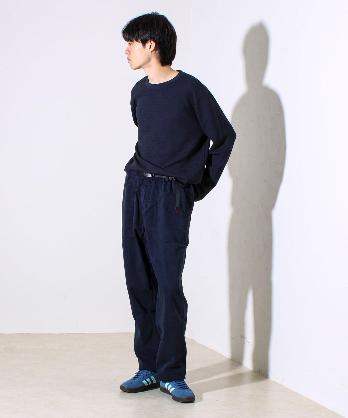 【GRAMICCI】寬鬆錐形長褲