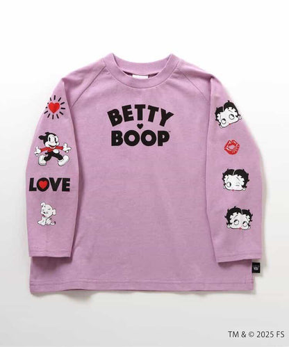 【Betty BoopTM】 長袖T恤