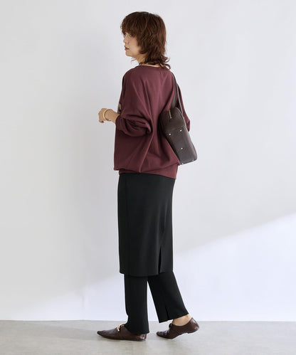 【時尚單品】拼接半身裙針織褲/預計10月下旬發貨