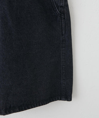 【Discoat】牛仔迷你揹帶裙