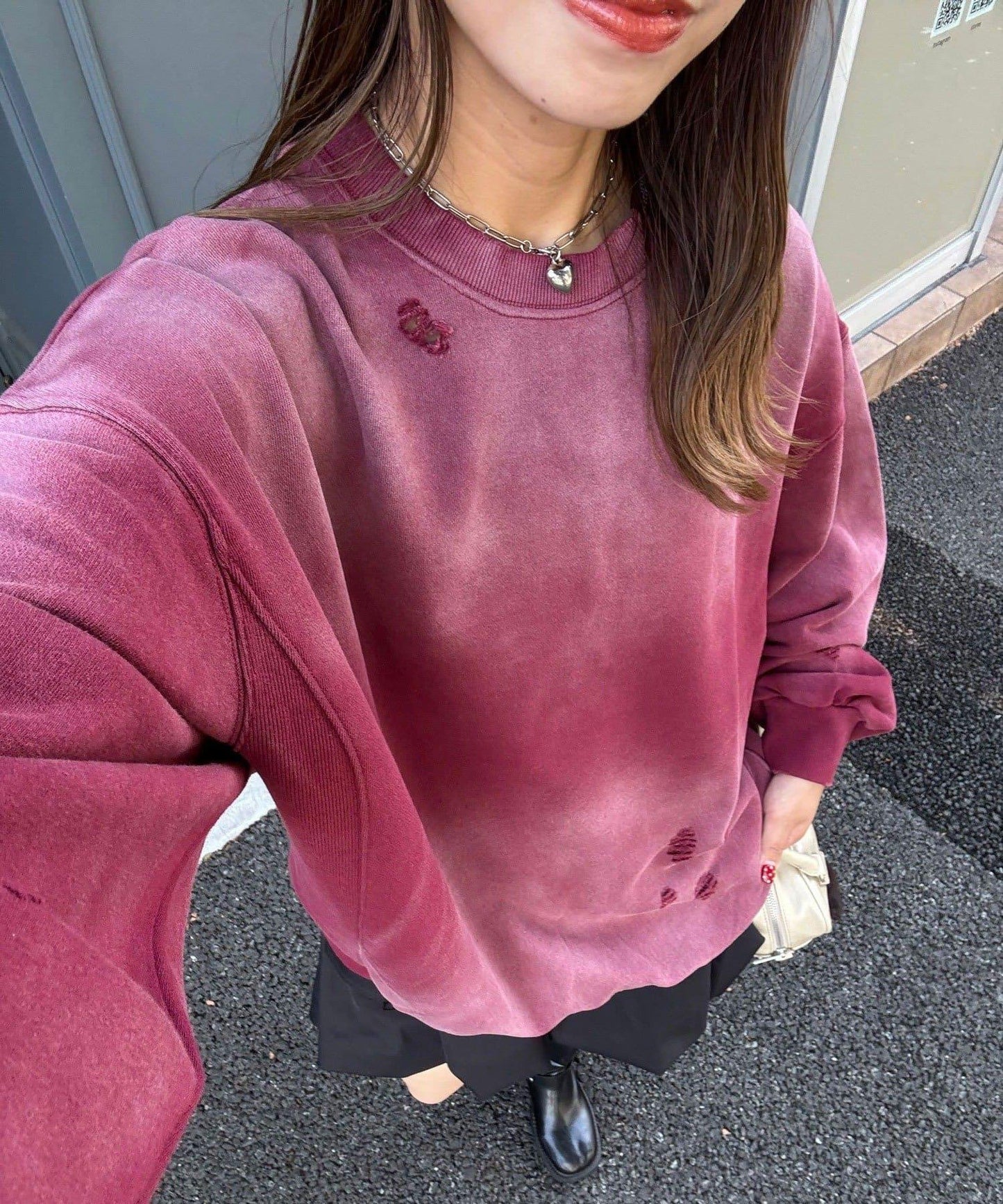 【RePRODUCTION LABEL / リプロダクションレーベル】基礎漸變衛衣