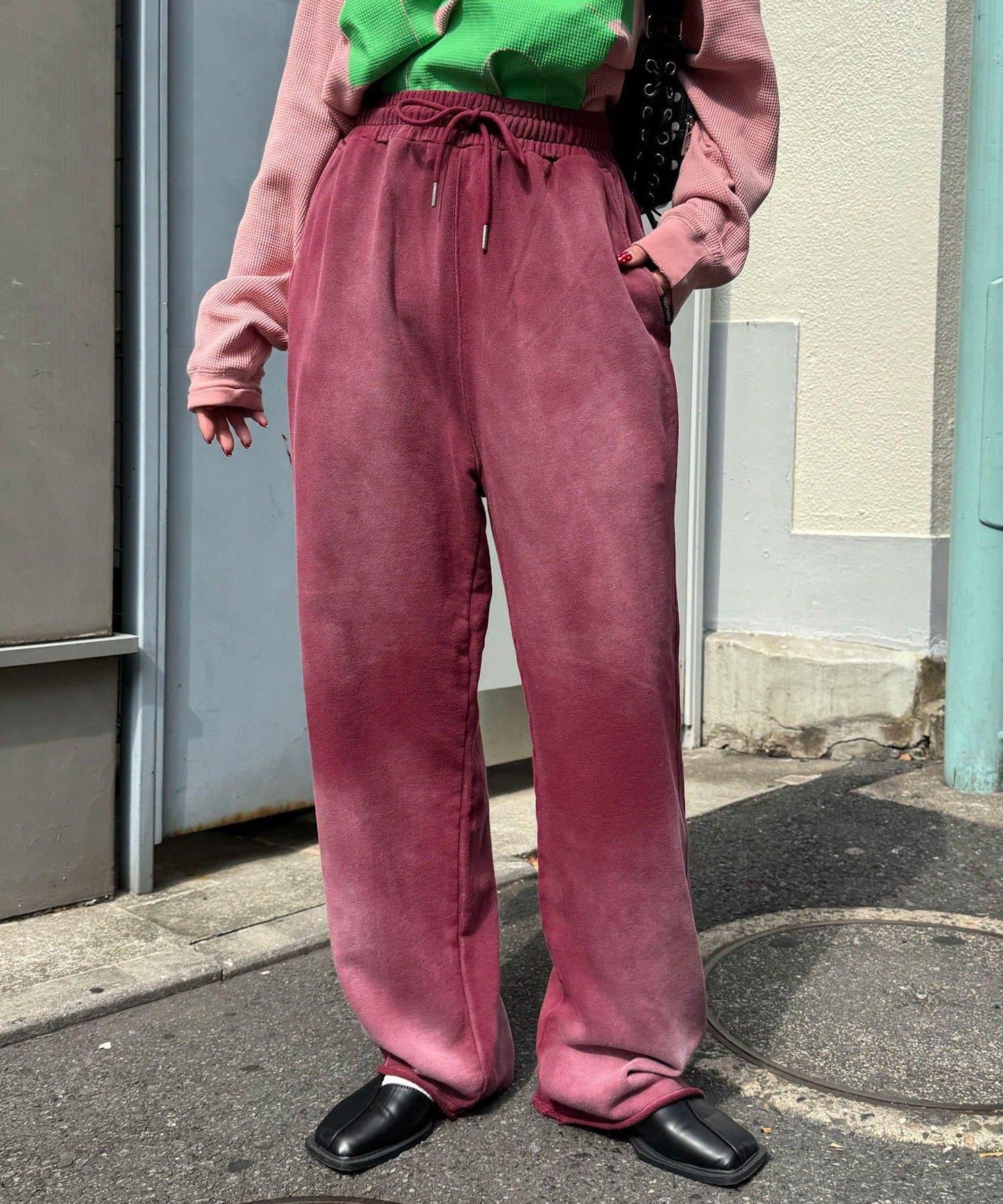 【RePRODUCTION LABEL / リプロダクションレーベル】基礎漸變色衛褲