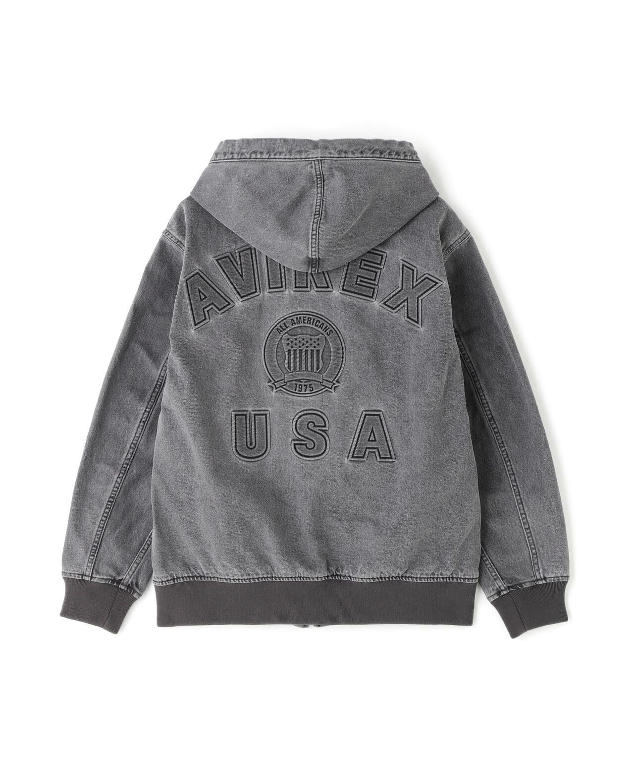 《直営店限定》DENIM SIGNATURE LOGO 衛衣 / 牛仔標誌連帽衛衣