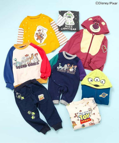 迪士尼角色/玩具總動員 刺繡九分束腳褲