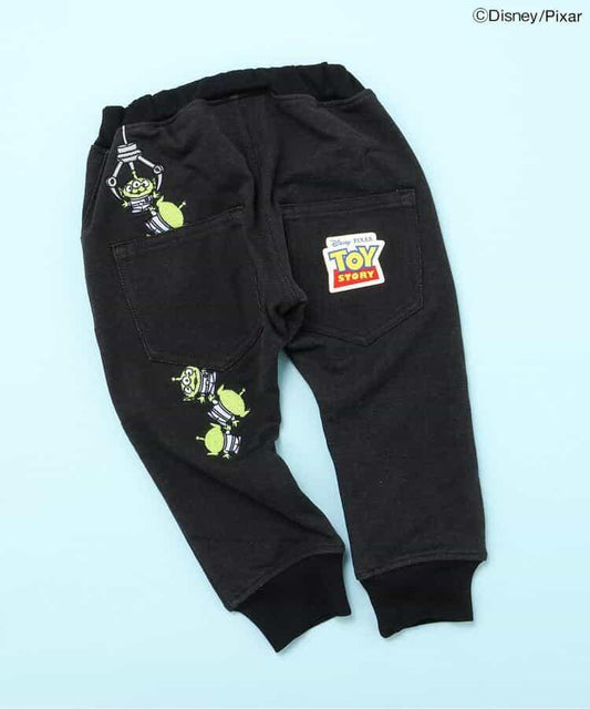 迪士尼角色/玩具總動員 刺繡九分束腳褲