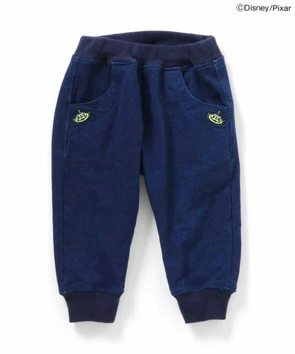 迪士尼角色/玩具總動員 刺繡九分束腳褲