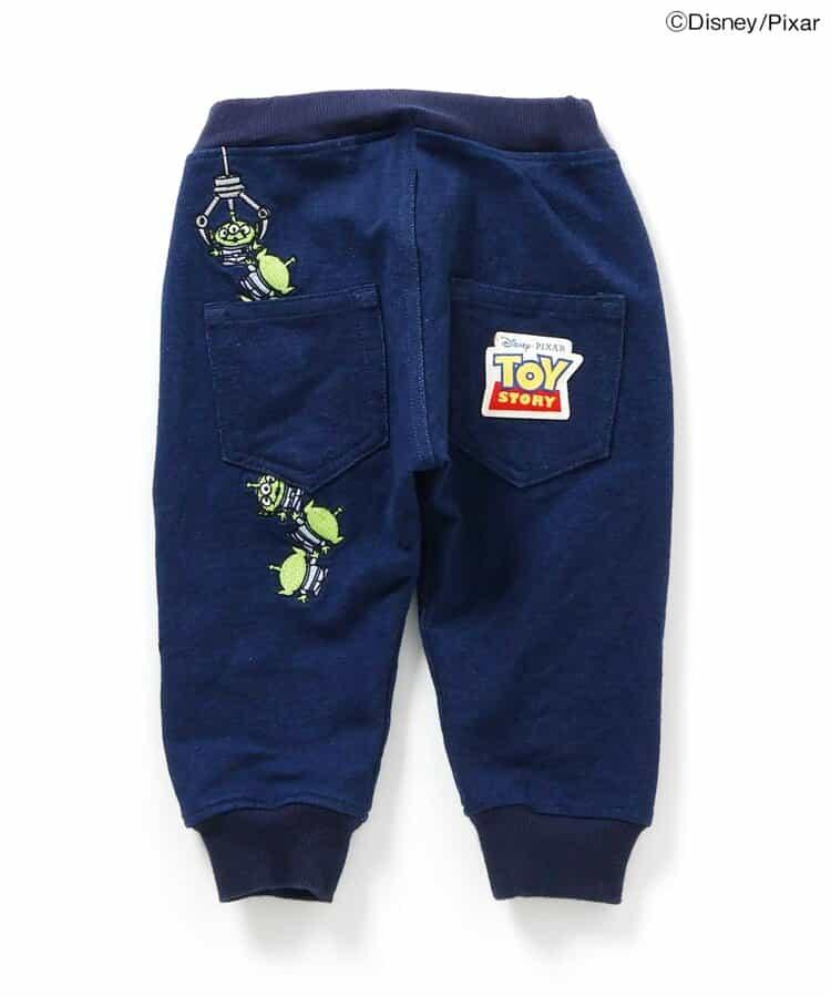 迪士尼角色/玩具總動員 刺繡九分束腳褲