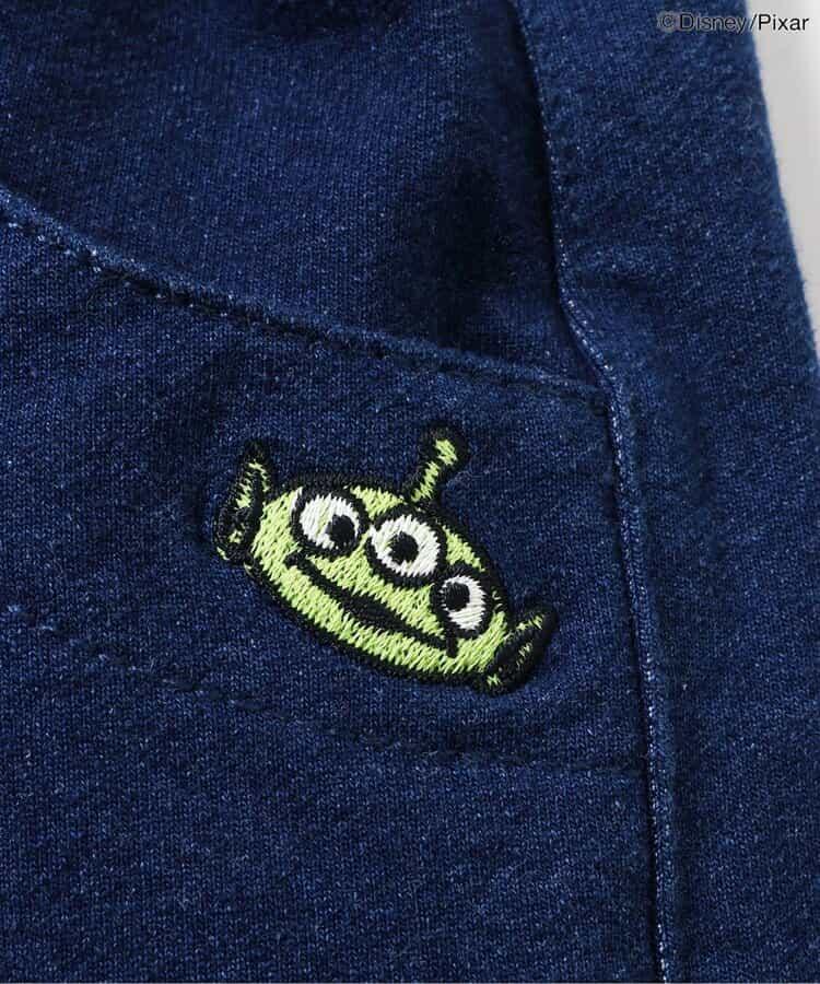迪士尼角色/玩具總動員 刺繡九分束腳褲