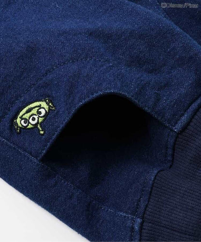 迪士尼角色/玩具總動員 刺繡九分束腳褲