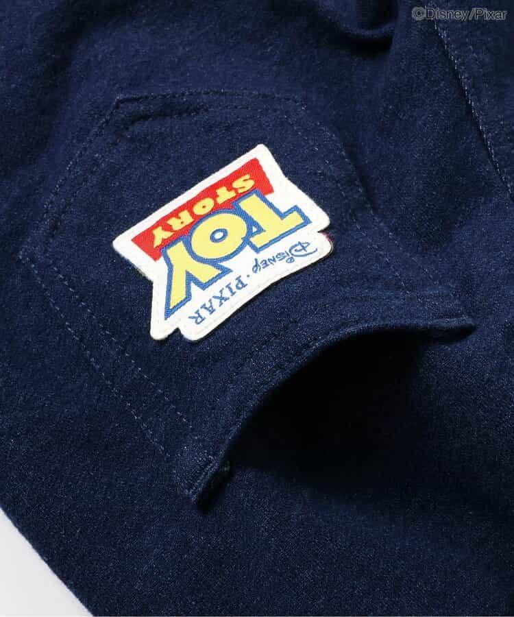 迪士尼角色/玩具總動員 刺繡九分束腳褲