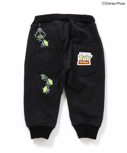 迪士尼角色/玩具總動員 刺繡九分束腳褲