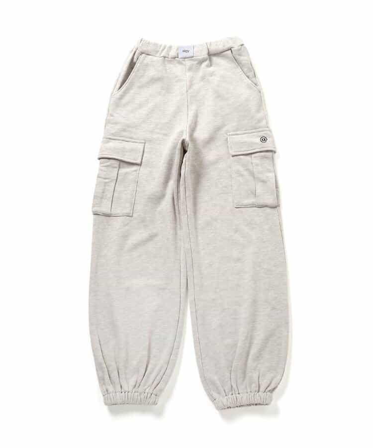 前字母印花衛衣工裝褲