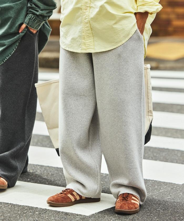 衛衣風格休閒針織長褲