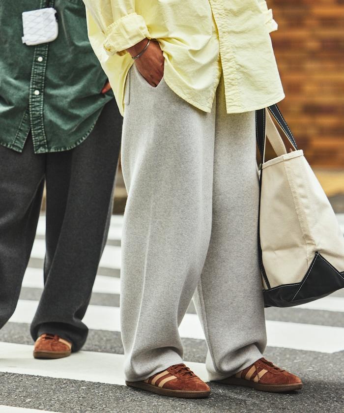 衛衣風格休閒針織長褲