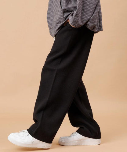 衛衣風格休閒針織長褲