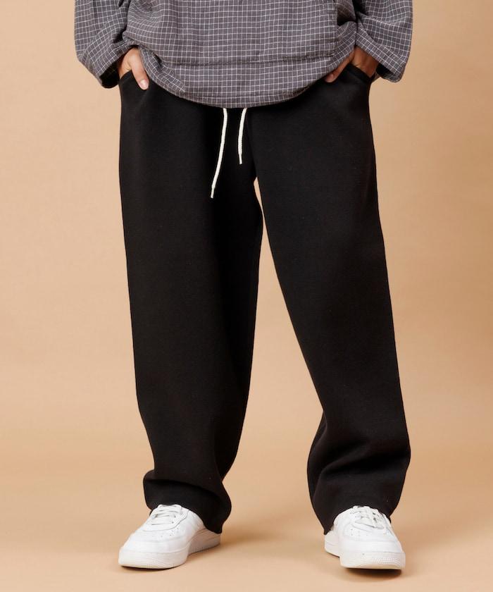 衛衣風格休閒針織長褲