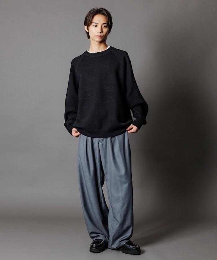 寬鬆版型桶形西裝褲