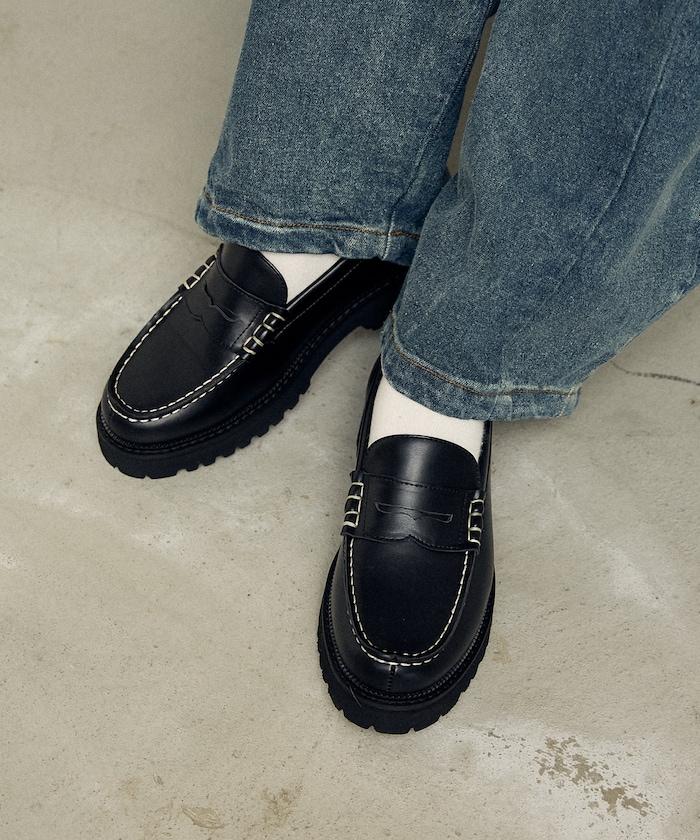 厚底便士樂福鞋 / 莫卡辛樂福鞋