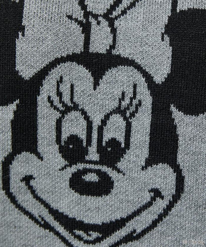 Minnie Mouse/米妮/雙面提花針織衫