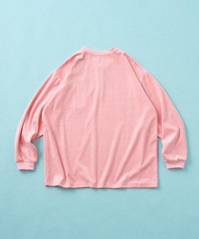 特別款 ALL NIGHT SAUNA KANNAIGI 長袖抓絨套裝 附束口袋