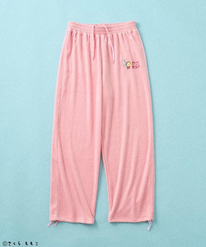 特別款 ALL NIGHT SAUNA KANNAIGI 長袖抓絨套裝 附束口袋