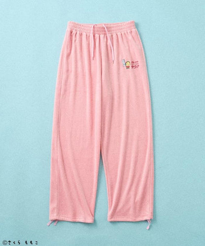 特別款 ALL NIGHT SAUNA KANNAIGI 長袖抓絨套裝 附束口袋