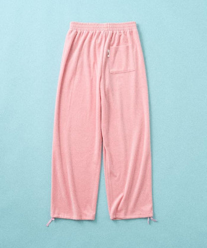 特別款 ALL NIGHT SAUNA KANNAIGI 長袖抓絨套裝 附束口袋