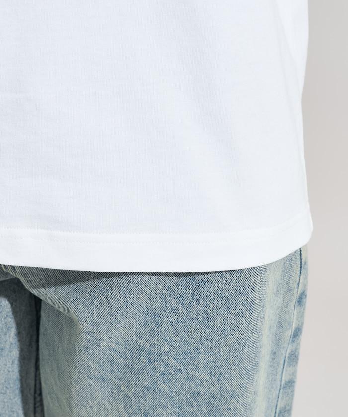 COJI-COJI 海豹丘印花長袖T恤