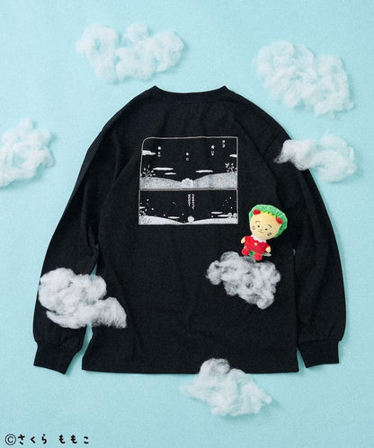 COJI-COJI星空漫畫印花長袖T恤