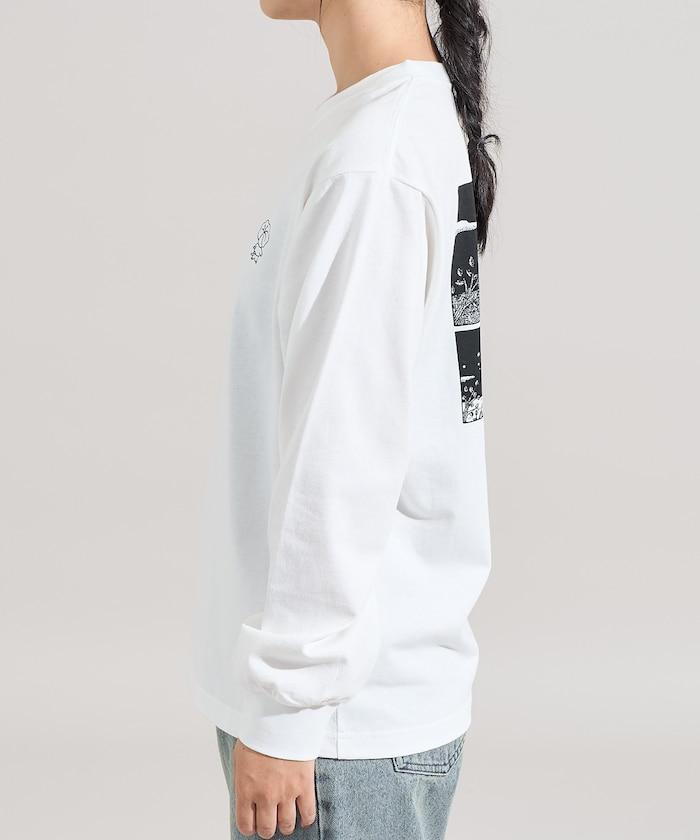 COJI-COJI星空漫畫印花長袖T恤