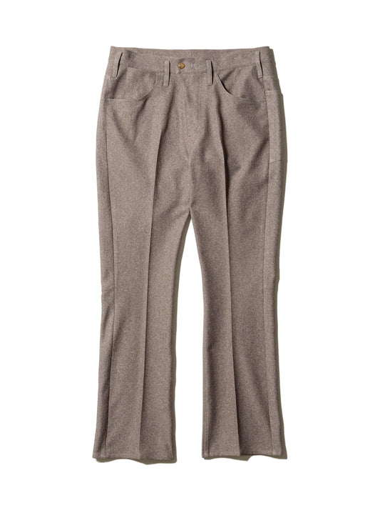 RESEARCHED 5口袋長褲 / 聚酯混紡斜紋