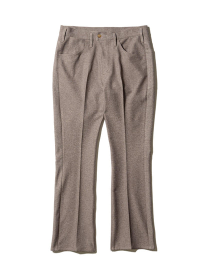 RESEARCHED 5口袋長褲 / 聚酯混紡斜紋