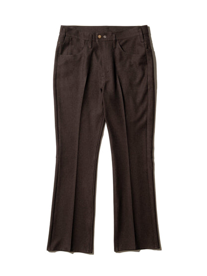 RESEARCHED 5口袋長褲 / 聚酯混紡斜紋