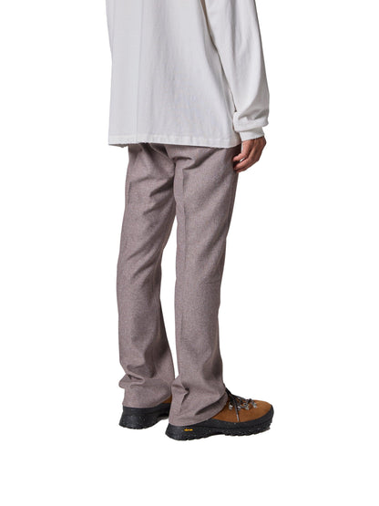 RESEARCHED 5口袋長褲 / 聚酯混紡斜紋