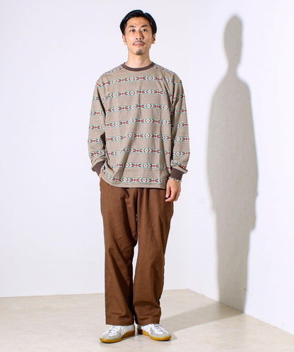 【PENDLETON】提花長袖T恤