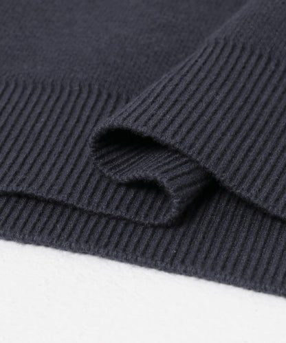 衛衣風格刺繡針織衫