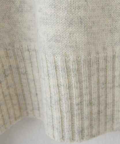 【Discoat】美利奴羊毛V領針織衫