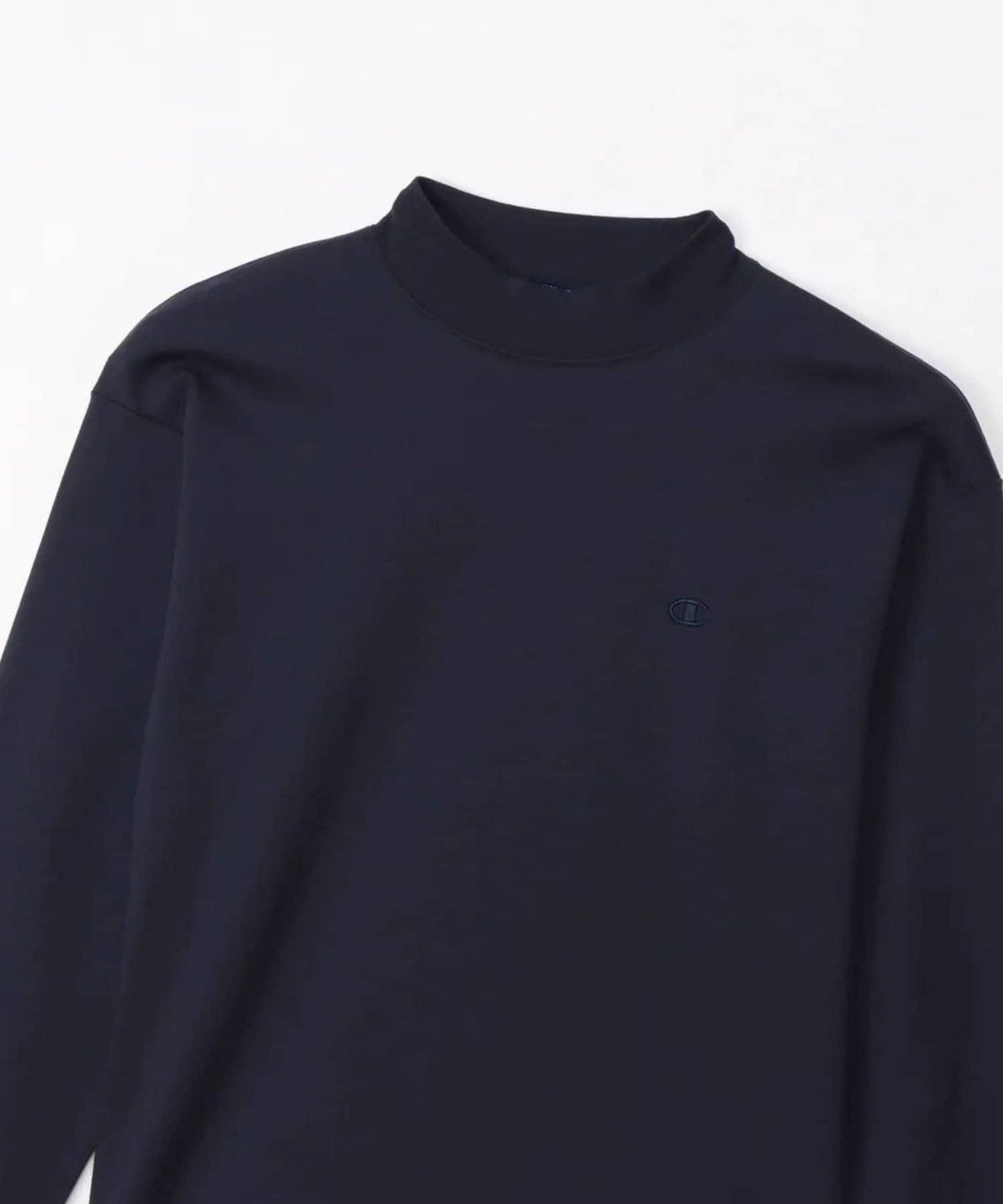 【Champion】ICON 高領長袖T恤 基礎款